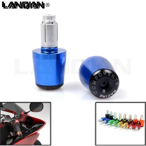 22mm 7/8"" Motorcycle CNC Aluminum Handlebar Grips Bar Ends Sliders For BAJAJ Pulsar 200 NS PULSAR200NS ALL YEAR yamaha honda
