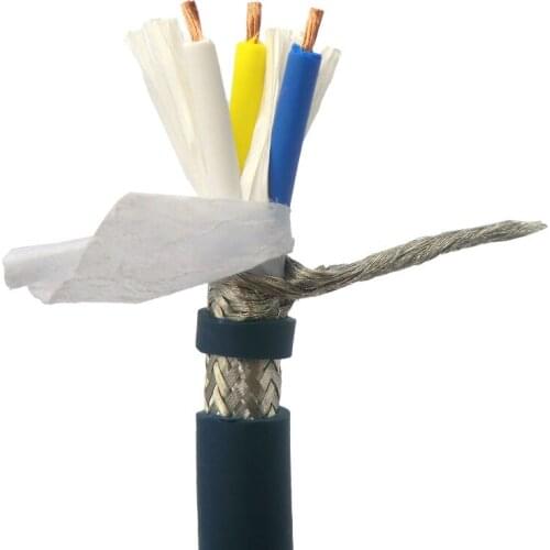 CC-Link Bus Cable 3 core 0.5mm² 20AWG High Flexible Bus Wire withstand 5 millions of Bends