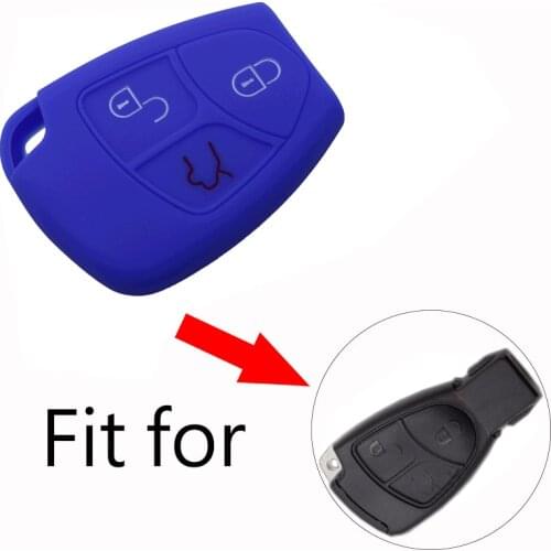 Car Key Case Cover For Mercedes Benz W169 W203 W204 W211 W210 W124 W202 C200E 260L GLK300 C180 E200 AMG ML CLK Classe Sprinter