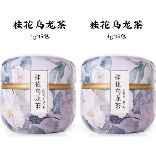 Osmanthus Fragrans Flower with China Oolong Tea Bag , Flower Tea Bag , Afternoon Fruit Tea Time , Aromatherapy , Beauty