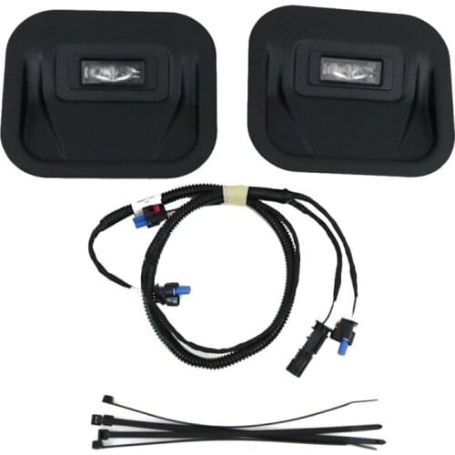 For 2019-2021 GMC Sierra 1500 2500 3500 LED Multipro Tailgate Step Light Lamp Kit 84347814