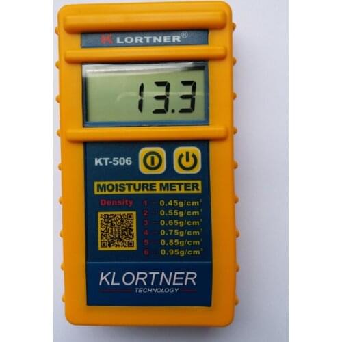 KLORTNER Wood Moisture Meter KT-506 Induction Wood Moisture Meter/Water Meter/Moisture Meter