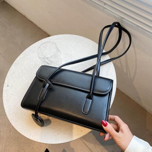 Crocodile Pattern Leather Crossbody Bags For Women 2021 Small Simple Shoulder Bag Lady Chain Handbags Purses Travel HandBag