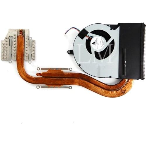 N56VM For ASUS N56V N56VM N56VZ N56VB N56VJ N56VV Laptop CPU Cooling Fan Heatsink Heat Sink Cooler