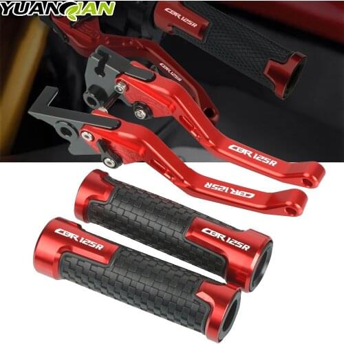 Motorcycle Adjustable Folding Brake Clutch Levers Handlebar Hand Grips for HONDA CBR125R/CB125R/CBR150R CBR 125R 2011-2020 2019