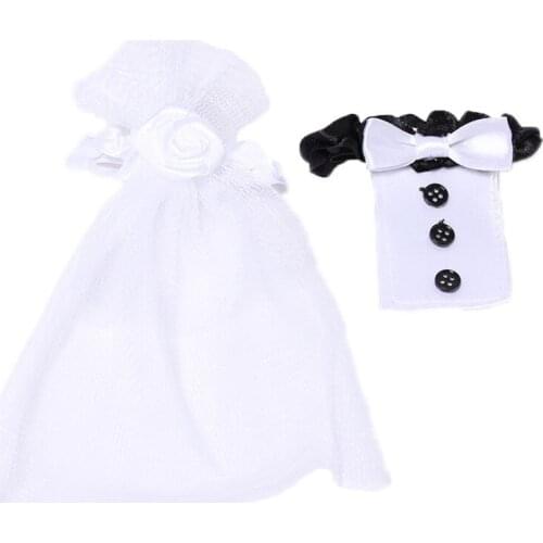 White 1 Pair Bride and Groom Wine Glass Cups Champagne Glasses Cup Set Home Wedding Party Decorations Wedding Party Supplies