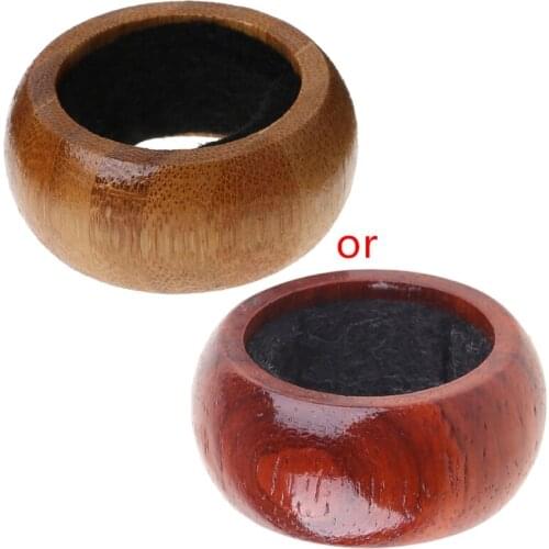 New Wooden Red Wine Bottle Drip Drop Proof Stop Collar Ring Home Bar Accessories