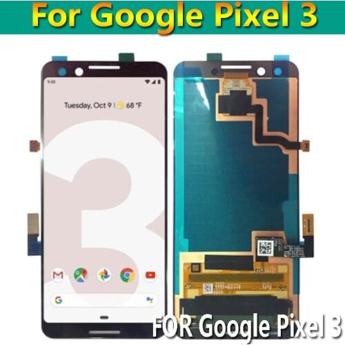 Original 5.5" For Google Pixel 3 LCD Display Touch Screen Digitizer Assemby Replacement Parts