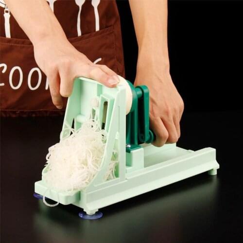 Potato Cutter Slicer Kitchen Accessories Multifunctional Manual Vegetable Cutter Food Spiral Slicer Grater Kitchen Tools