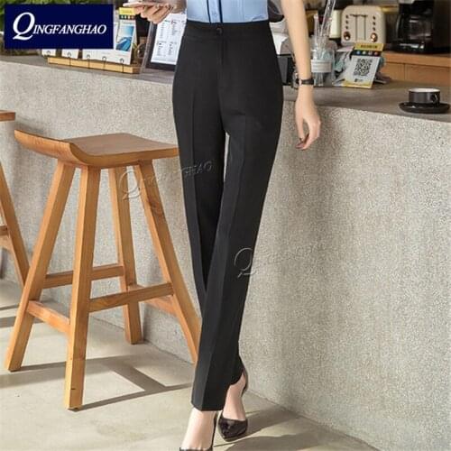 QingFangHao Women's Straight Trousers