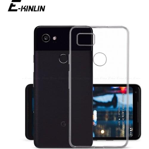 Transparent Silicone Phone Case For Google Pixel 5 4a 5G 3a 4 3 2 XL 3aXL 3XL 2XL 4XL Clear Ultra Thin Full Soft TPU Back Cover
