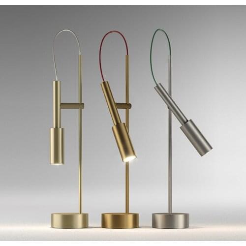 Nordic Iron Table Lamps Bedroom Modern Luxury Study Reading Table Lamps Rotary Bedside Desk lights Living Room Deco Lighting