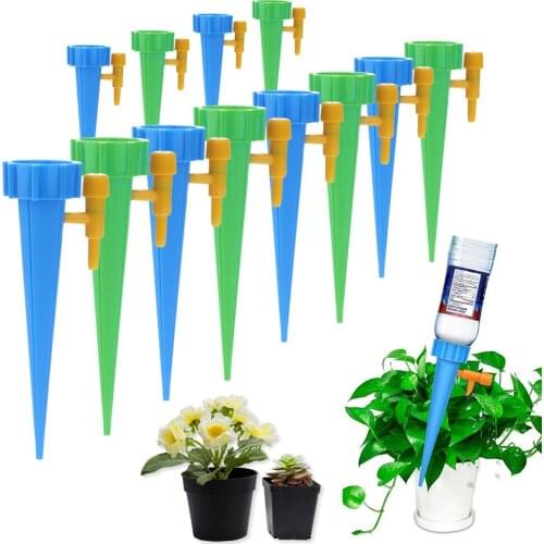 Auto Drip Irrigation Watering System Automatic Watering Spike for Plants Household Flower Pot Waterer Garden Bottle Dripper