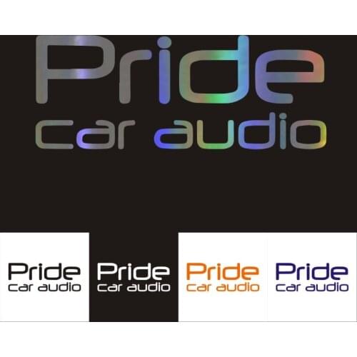 Car Sticker 3D Stikcer Pride Car Audio Car Decal Car Styling Waterproof Reflective 20*10CM Custom Sticker KK Vinyl