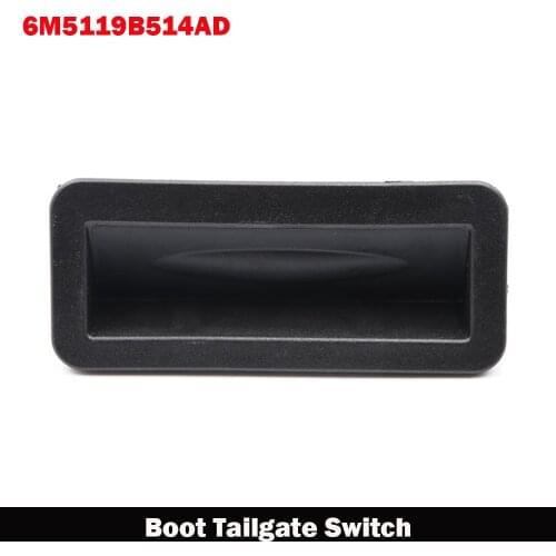 Free shipping for Ford Fiesta Mondeo Galaxy Kuga Boot Tailgate Switch 1748915 1857333 6M51-19B514-AD 6M5119B514AD