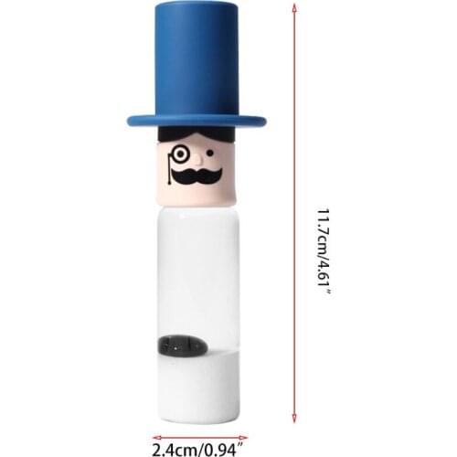 Cylindrical Ferrofluid in A Bottle Anti Stress Toys Magnetic Liquid Display GXMB