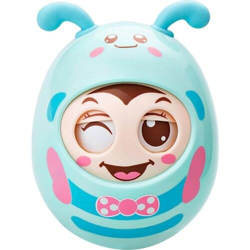 Baby Toys 6 to 12 Months Developmental Little Bee Tumbler Wobbler Toys for Boys Girls Toddlers Gifts
