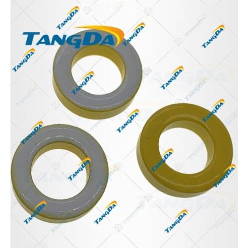 TANGDA T80 26 Iron Power Cores inductor T80-26 20.3*12.7*6.35 yellow/white coated ferrite ring core Magnet filtering -26 PRN
