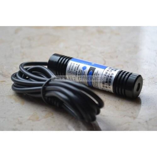 532nm 50mW Line Laser Module Locator 18x75mm + EU standard AC Adapter + Holder/Mount/Heatsink
