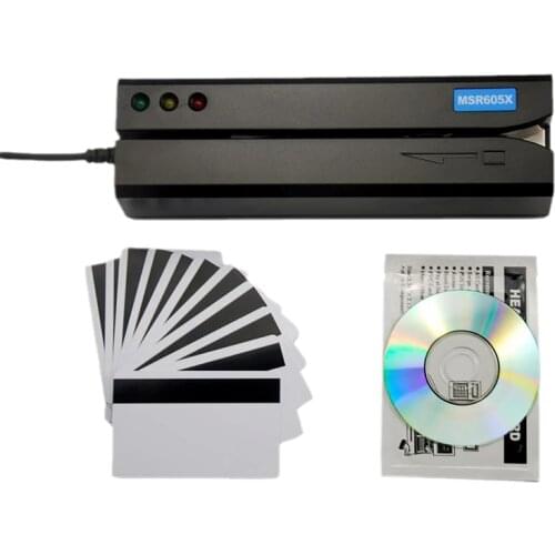 Msr605x USB Card Reader without Power Adapter is Compatible with msr605 MSR X6 x6bt