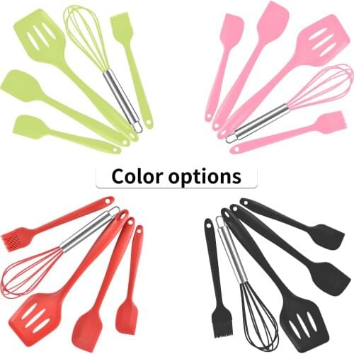 Non-Stick Kitchenware Cooking Utensils Set Silicone Kitchen Cooking Utensil Sets Heat Resistant Kitchen Cooking Gadgets Utensils
