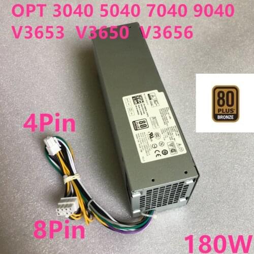 Original New PSU For Dell 3040 3650 3250 3040 180W Power Supply D180ES-00 L180ES-00 AC180ES-00 HU180ES-00 HU180ES-01 HK280-81PP
