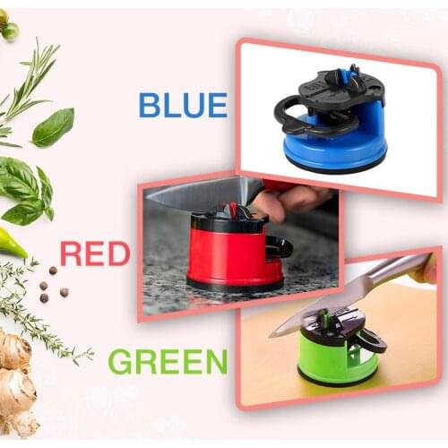 Suction Cup Whetstone Knife Sharpener Sharpening Tool Easy and Safe to Sharpens Kitchen Chef Knives Damascus Knives Sharpener