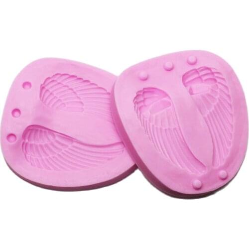 3D Wing Silicone Molds Angel Wing Double Candy DIY Chocolate Mould