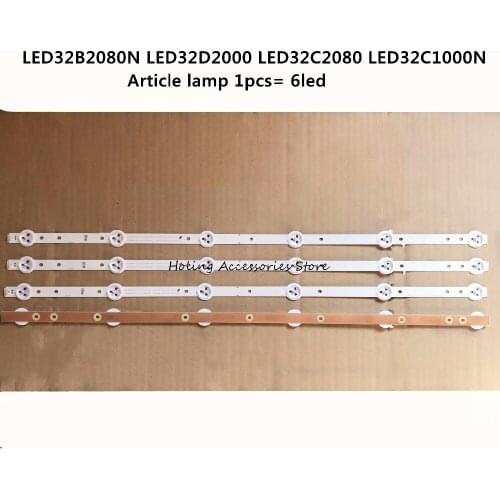 Led backlight For Original changhong LED32B2080N LED32D2000 LED32C2080 LED32C1000N Article lamp 1pcs=6led