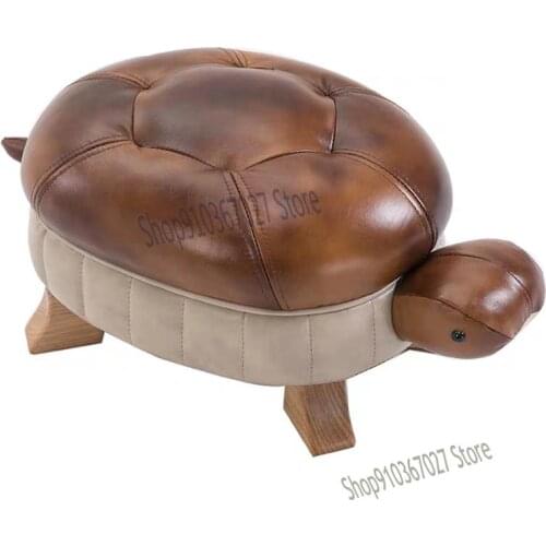 Turtle Animal Shape Stool Cute Sofa Sitting Pier Shoe Stool Ins Net Red Small Bench Home Strong
