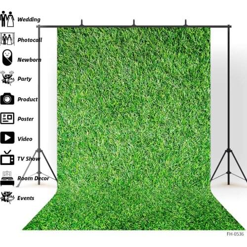 Green Spring Grass Wedding Scene Party Photo Booth Background Baby Shower Newborn Pet Doll Portrait Bridal Photography Backdrops