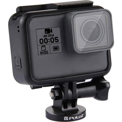 Camera Tripod Monopod Mount Adapter With 1/4'' Screw Hole For GoPro Hero 9 8 7 6 5 4 For DJI Osmo Action For Yi Mount Accessory