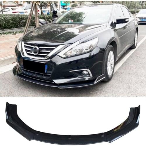 Applicable To For Nissan Sentra Accessories Three Piece Car Front Bumper Split Lip Body Kit Spoiler Modification 2008-2021