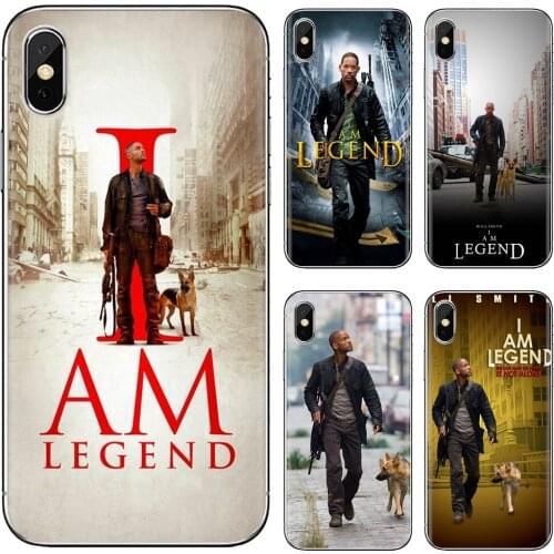 Will-Smith-C-Movie-Poster-I-Am-Legend Phone Cases For Samsung Galaxy A9 A8 Star Lite A3 A5 A7 A6 Plus 2018 2015 2016 2017