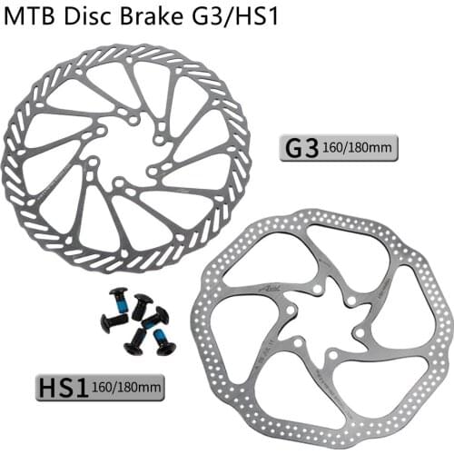 MTB Bike Disc Brake Pad G3 HS1 Six Nail Discs 160mm 180mm Bicycle Disk