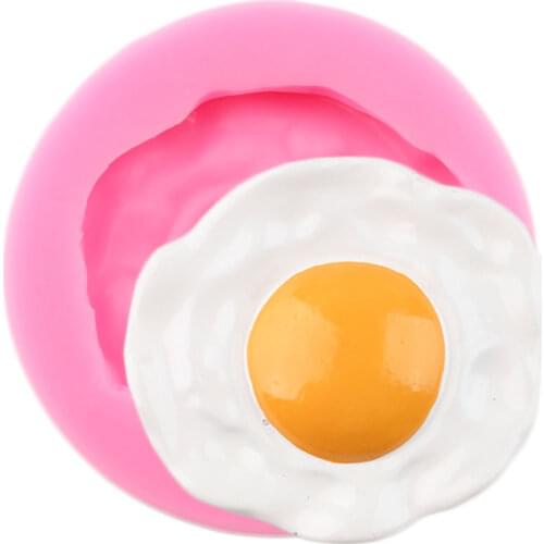 Fried Egg Cake Silicone Molds Eggs Candy Polymer Clay Chocolate Fondant Mould DIY Cookie Baking Mold Cake Decorating Tools