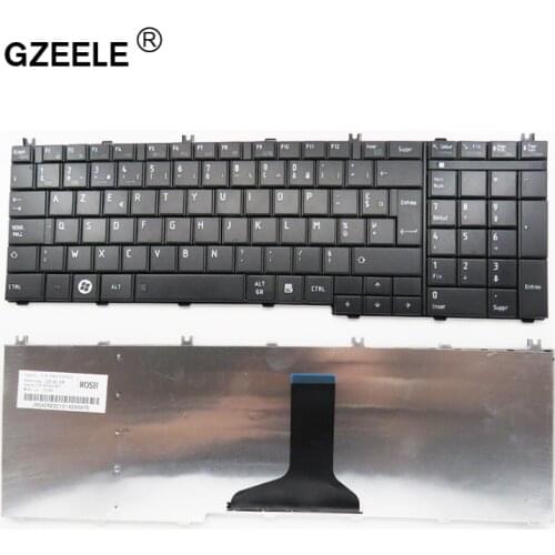 GZEELE French laptop keyboard For Toshiba Satellite C650 C655 C655D C660 C670 L650 L655 L670 L675 L750 L755 l755d FR AZERTY