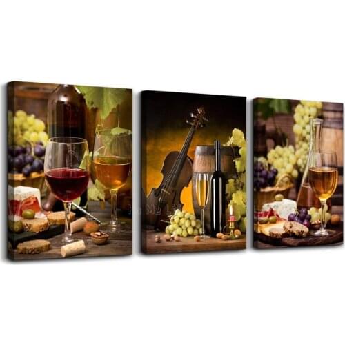 Art Painting Wine Glass Painting Home Decoration Painting