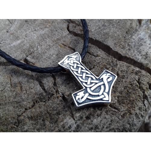 Mjolnir Pendant Viking Jewelry Thors Hammer Scandinavian Norse Amulet mjolnir necklace mjolnir talisman