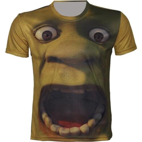 New 2018 Children Short Sleeve T-Shirts Boy Girl Wear Clothing Tees Cool Cartoon Animal T Shirts 3d Print Tops T Shirt 95-155cm