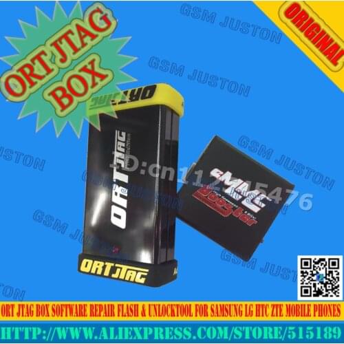 The Newest Original Ort J-tag Pro Box Edition with eMMC Booster Tool Free Shipping