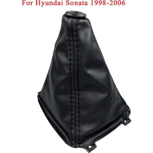 Gear Shift Knob Lever Dustproof Gaiter Boot Cover Collar Case For Hyundai Sonata 1998 1999 2000 2001 2002 2003 2004 2005 2006