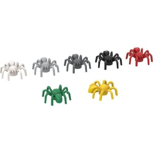 10psc Moc Bricks 29111 Spider For Building Blocks Parts DIY Construction Christmas Gift Toys ForChildren