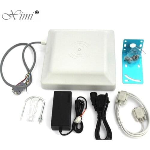 915MHz Gen2 RFID Middle Distance 0-6M UHF Reader Long Range RFID Reader For Car Parking Management With 8dbi Antenna RS232/RS485