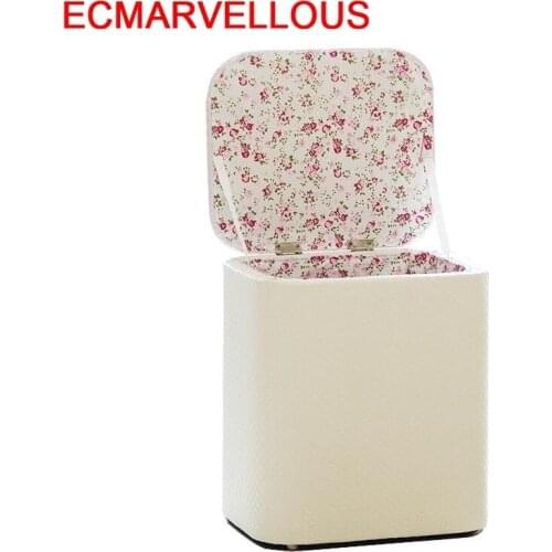 Asiento Puf Plegable Bancos Madeira Banquinho De Rangement Footstool Toilet Taburete Pouf Poef Kids Furniture Storage Stool