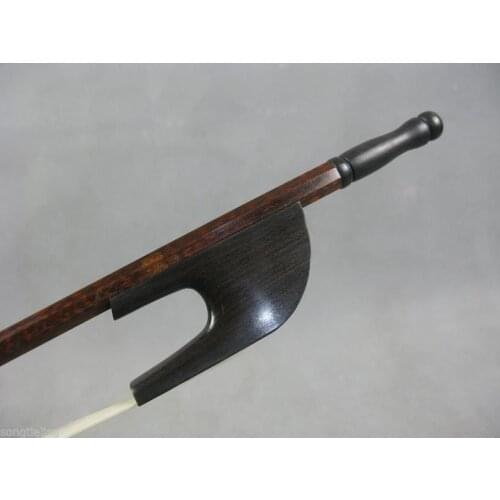 Balance,baroque letterwood bass bow,top level white bow hair