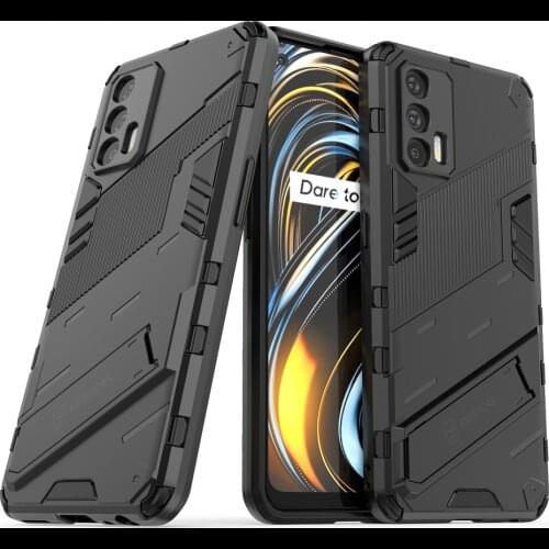 Realme GT 5G 2021 Bumper Case 360 Protect Armor PC Punk Cool Back Panel for OPPO Realme GT NEO Case Realmi G T Shockproof Cover