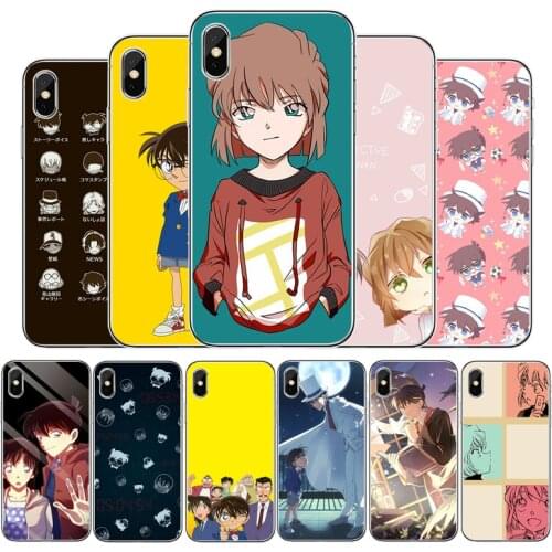Detective Conan Cover Soft Silicone Phone Case For iPhone 5 5S 6 6plus 7 8 plus X XR XS Max 11 PRO Max SE 2020