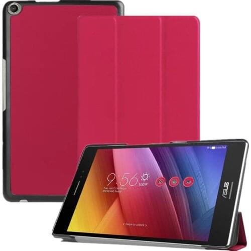 For ASUS Zenpad 8.0 Z380 Z380KL Z380C Tablet PC Business Simple Design Smart Custer PU Leather Case Cover With Stand Holder+film
