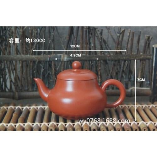 European ceramic tea set Mini tea pet Authentic Yixing Teapot tea pot Mini capacity purple clay tea set kettle kung fu teapot